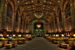 美国大学有那样美丽的图书馆，你向往吗？