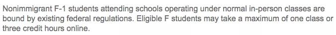 移民局出新规：在美留学生只上网课会被遣返!