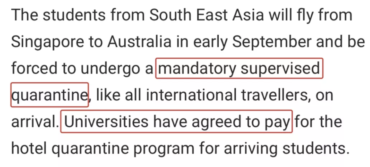 澳洲政府宣布计划首批留学生9月入境！