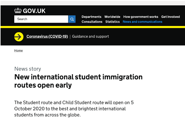 简化语言成绩、接受多银行电子存款证明，英国学生签证重大改革！