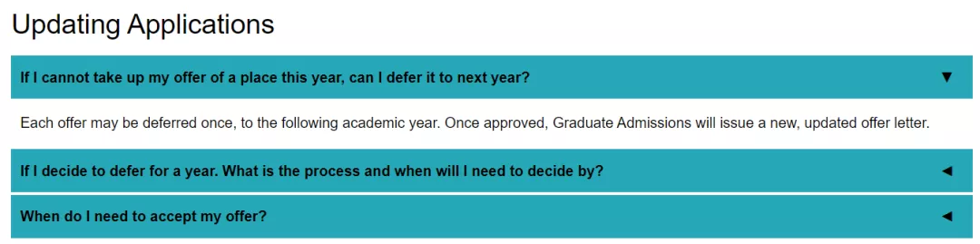 英国各大院校相继公布2021年延迟入学相关的政策